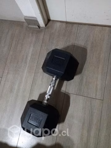 Mancuerna 20 KG Hexagonal - Imagen 2
