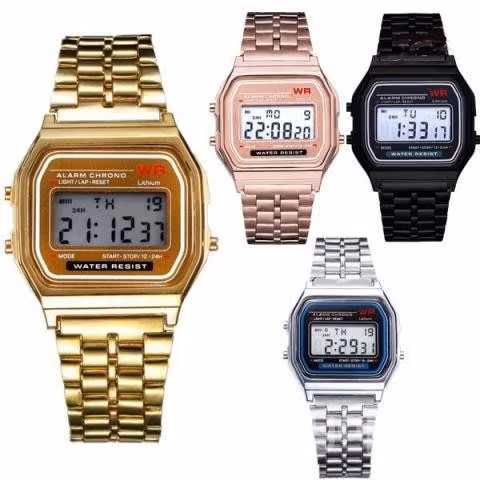 Relojes Digitales Metalicos Modelo Baby Aosun