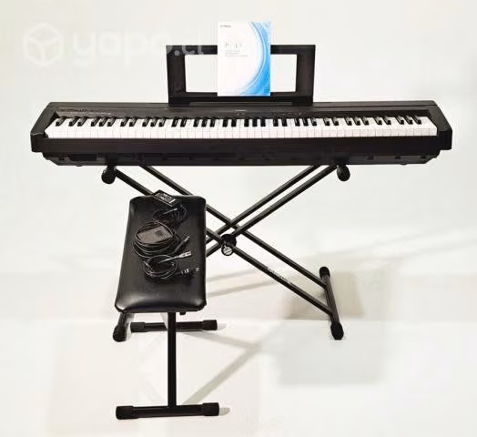 PIANO YAMAHA P-45 Black / 99% NUEVO