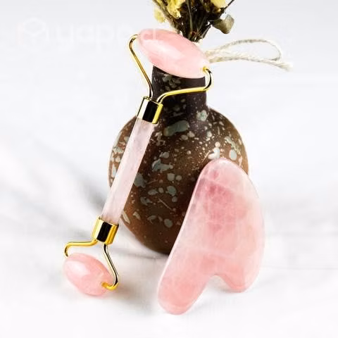 Bombay - Jade y gua sha rosa skin care - Imagen 4