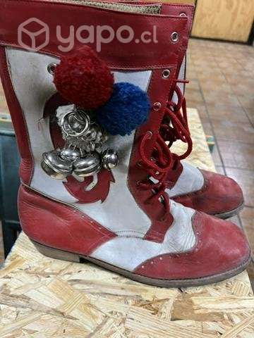 Botas diablada rojas - Imagen 2