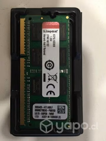 SO-DIMM Memoria RAM Laptop 2GB y 4GB c/u - Imagen 3