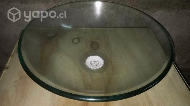 Vanitorio semi nuevo, de vidrio, - Imagen 3