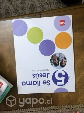 Libro se llama Jesús 5 SM