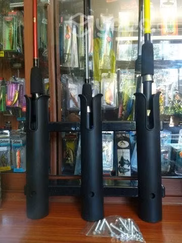 Organizador porta cañas pesca para 3 unidades