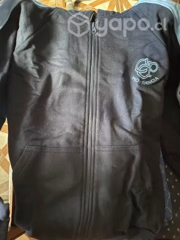 Buzo Liceo CARMELA CARVAJAL + Polera de ejercicios