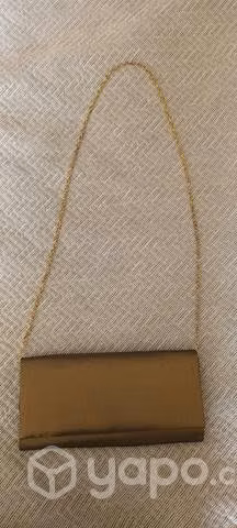 Cartera de Fiesta Verde Musgo Casi Nueva