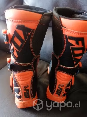 Botas Enduro Fox niño (a) N°34 - Imagen 2