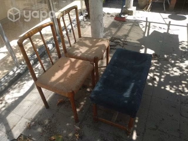 Conjunto mesa sillas banca - Imagen 2