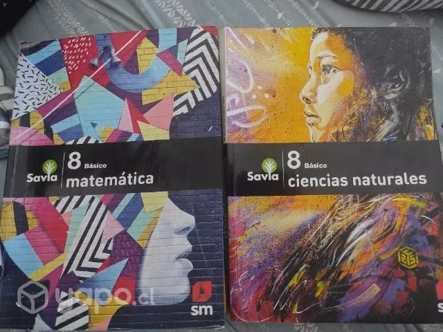 Libros Savia 8°Basico