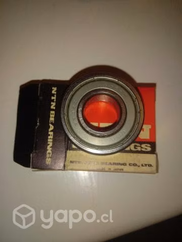6 rodamientos NTN 6202ZZ original Japón