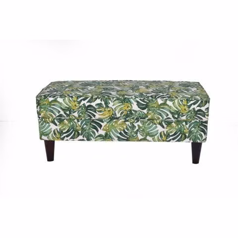 Banqueta Florencia Maldivas Verde 100x45x42 cm