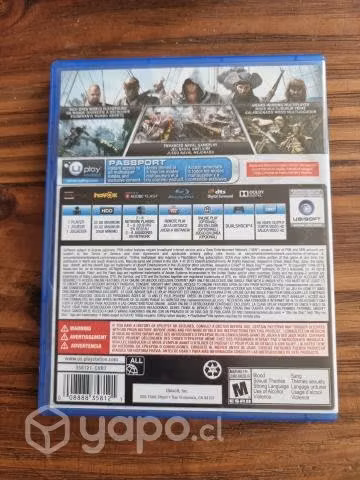 Assassins creed Black Flag Ps4