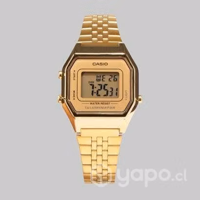 Reloj casio la680wg-9d mujer dorado nuevos