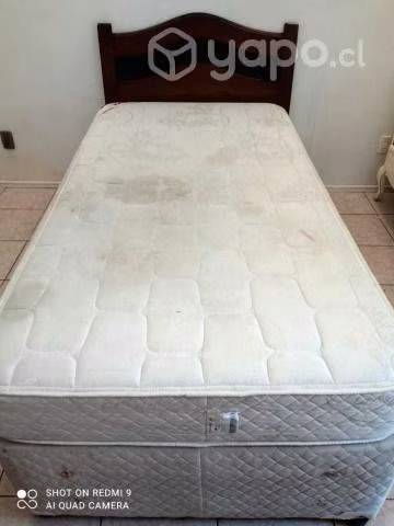 Cama nido Flex 1 y 1/2 plaza con respaldo