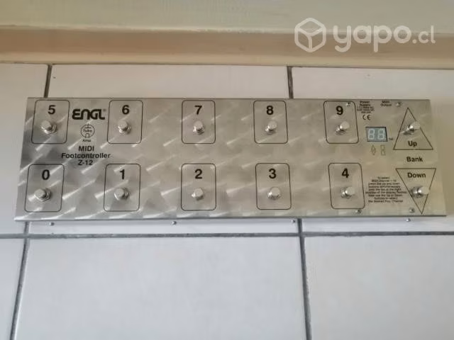 Pedal MIDI controllador