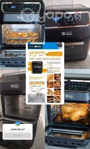 Freidora de aire (Airfryer) 4 en 1