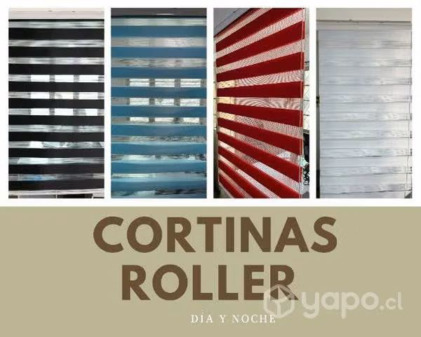 cortinas roller día y noche al mejor precio