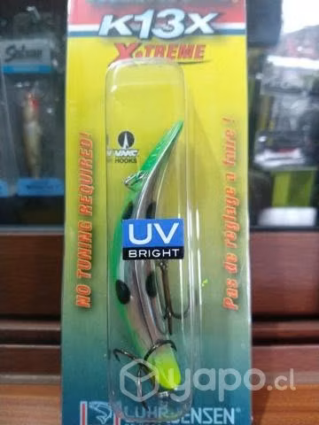 Caimanes Luhr-Jensen k13 pesca chinook