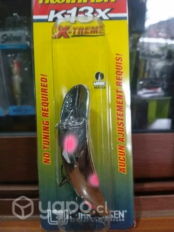 Caimanes Luhr-Jensen k13 pesca chinook