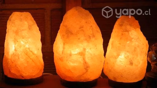 Lamparas de sal del himalaya