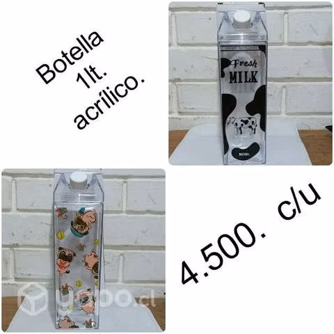 Botella acrilica