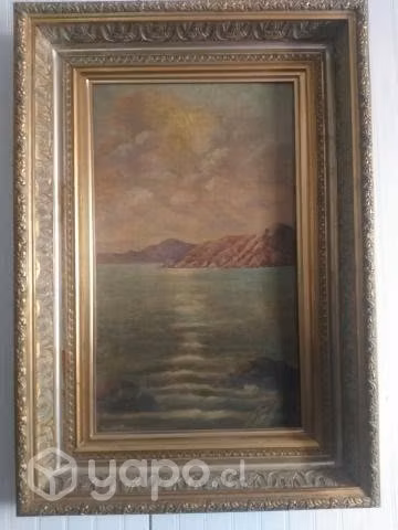 Cuadro antiguo con firma - Imagen 2