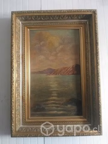 Cuadro antiguo con firma - Imagen 5