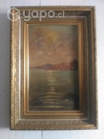 Cuadro antiguo con firma - Imagen 4