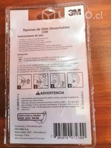 Tapones de oídos desechables 3M - Imagen 2