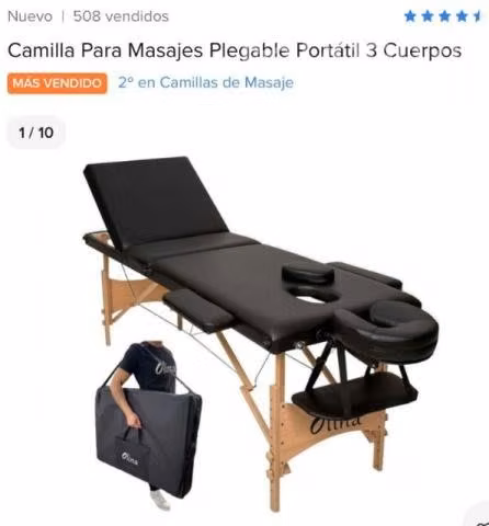 Camilla y lámpara