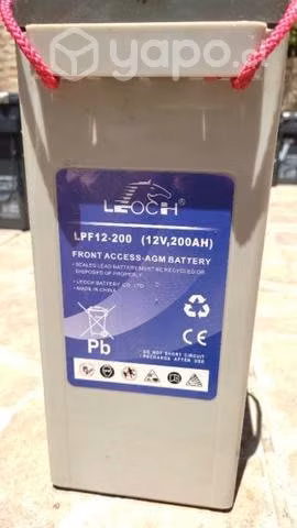 Baterías usadas gel ciclo profundo
