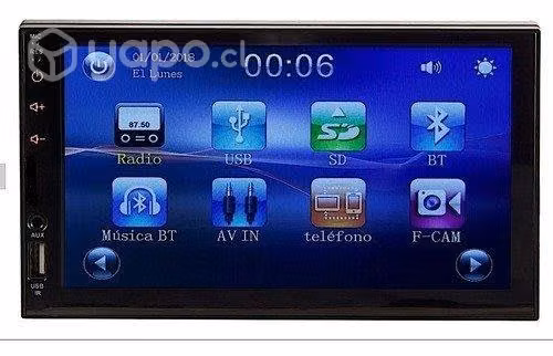 Radio Auto 2 Din Touch 7 Pulgadas Android 10.1 - Imagen 2
