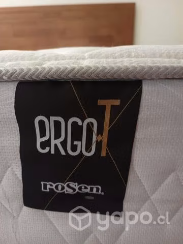 Cama rosen box spring 2 plazas