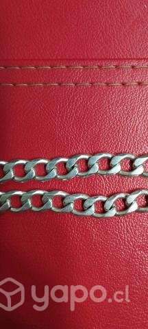 Cadena Grumet Plata 1cm 925 - Imagen 4