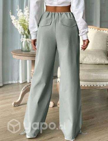 Pantalones parachute cargo shein - Imagen 3