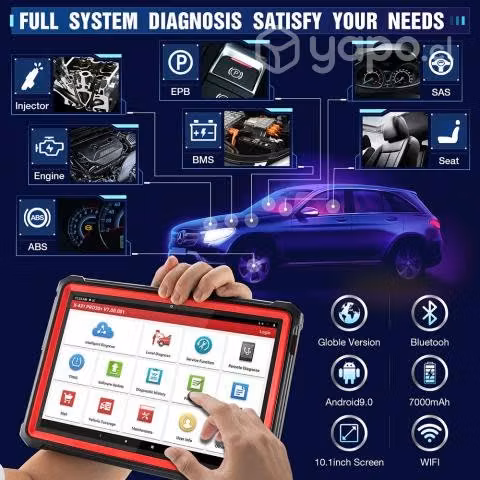 Scanner Launch X431 HD III Camiones & Autos, 12 Y