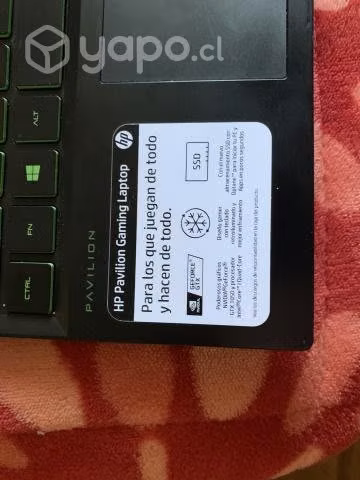 Notebook HP pavilion gamer - Imagen 2