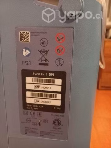 Concentrador de oxígeno con cilindro casi nuevo - Imagen 3