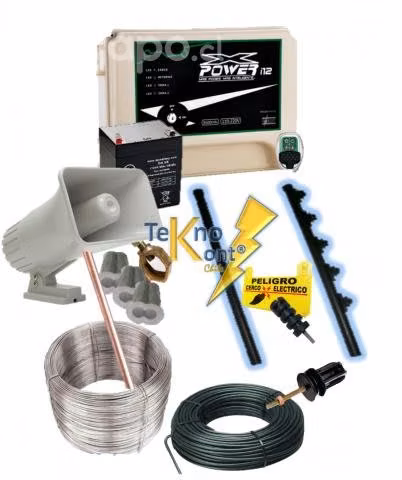 Kit 165 metros Cerco Eléctrico HAGROY