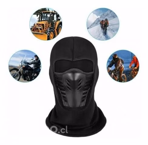 Pasa Montaña Mascara Facial Termica Moto Ciclismo