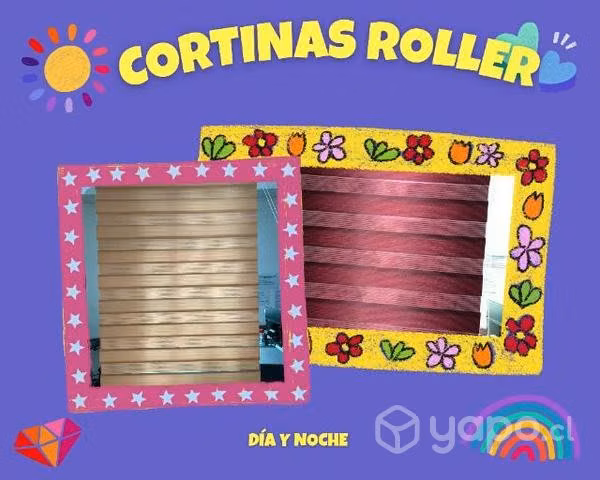 cortinas roller día y noche al mejor precio