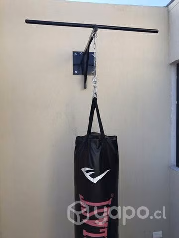 Saco de boxeo mas soporte