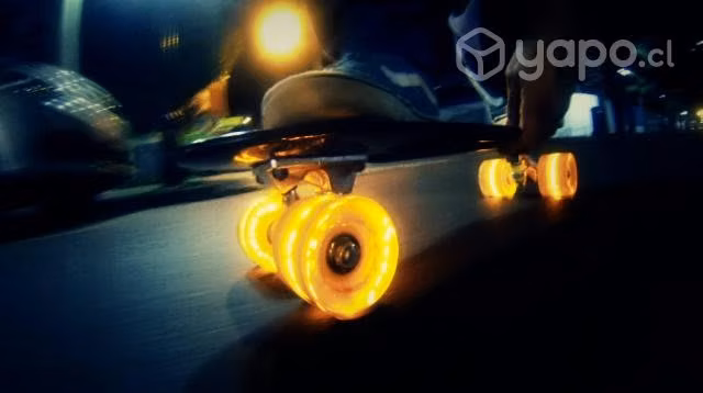 Skate Penny Cruiser BloodHound Rosa + Ruedas LED