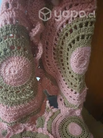 6 individuales tejidos a crochet