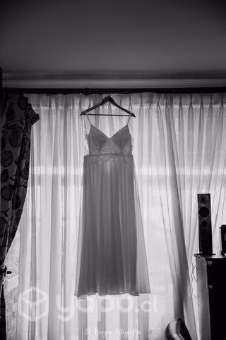 Hermoso vestido de novia