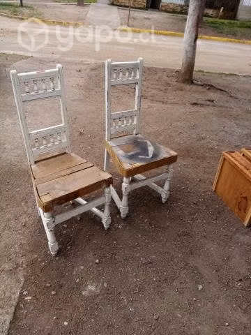 2 sillas para restaurar - Imagen 2