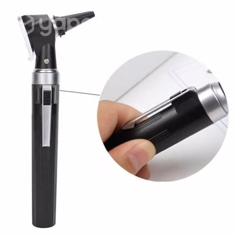 Kit Portatil Otoscopio Diagnostico Oido Luz Led