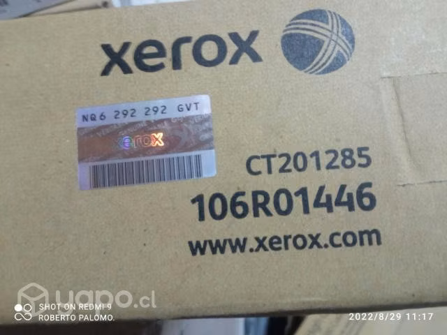 Toner phaser xerox 7500 black original de alta - Imagen 2