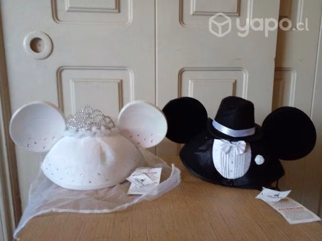 Gorros novios Mickey y Minnie